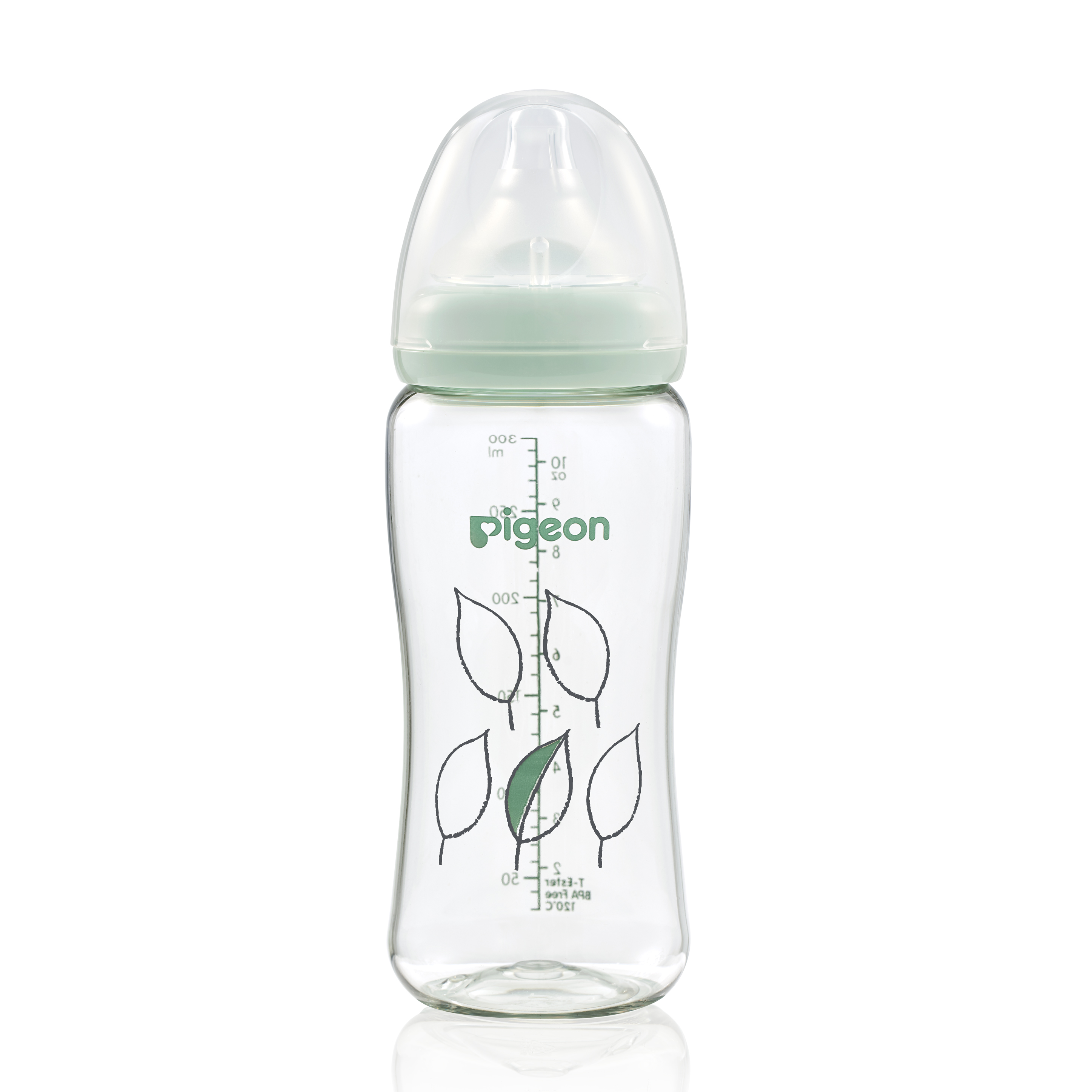 Pigeon Softouch Nursing Bottle T-ester 300ml (Leaf EN) (PG-79425)